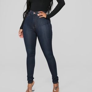 FASHION NOVA Dark Denim Jeans